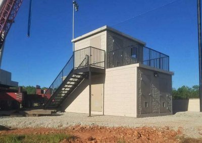 Lake Oconee Backstop and Two-Story Building