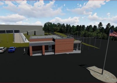 Taconic Correctional Facility Main Entrance Gate Design